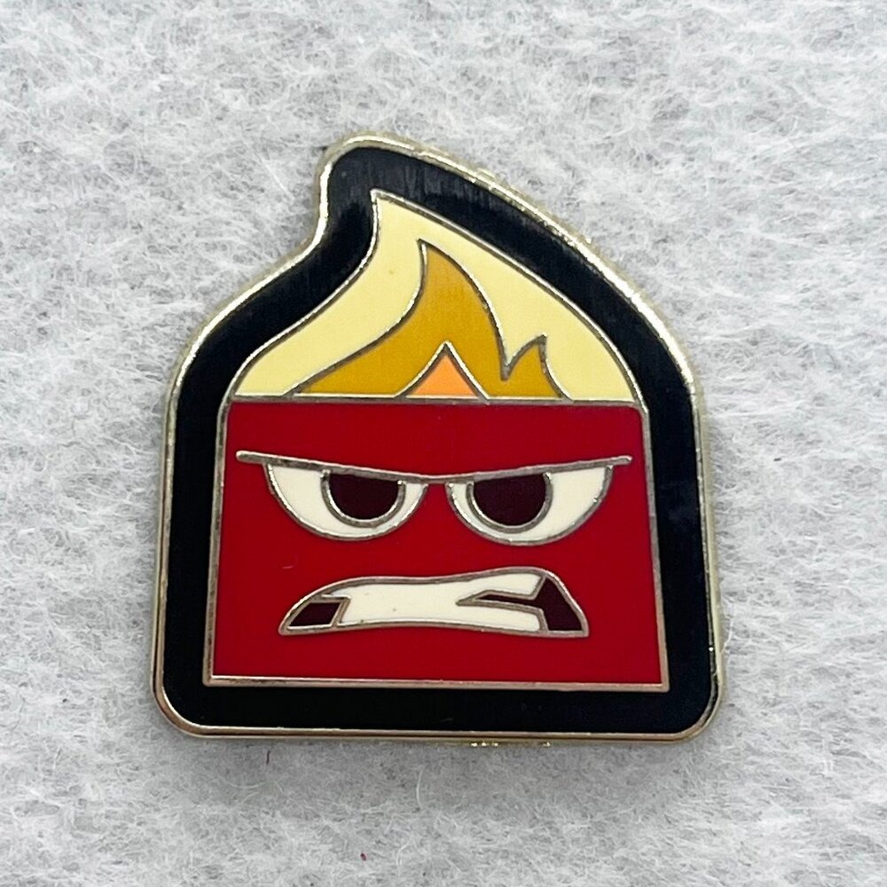 🔮 5/$25 Disney Pixar Inside Out Anger Pin